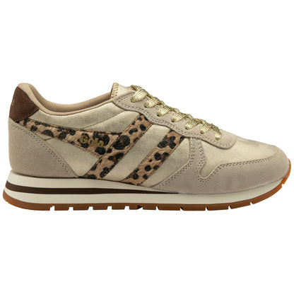 GOLA WOMEN DAYTONA BLAZE II GOLD/LEOPARD/DARK BROWN
