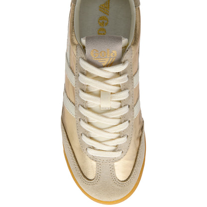 GOLA WOMEN FIREFLY METALLIC GOLD/OFF WHITE