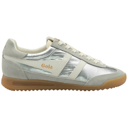 GOLA WOMEN FIREFLY METALLIC SILVER/OFF WHITE