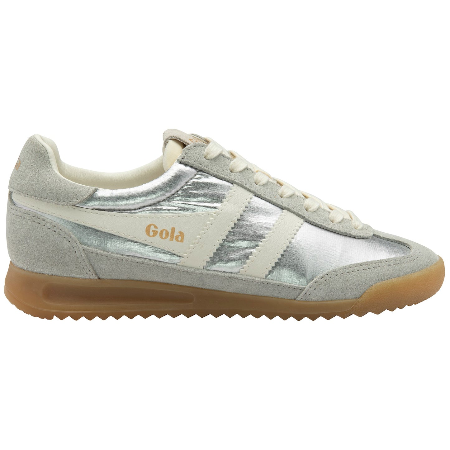 GOLA WOMEN FIREFLY METALLIC SILVER/OFF WHITE