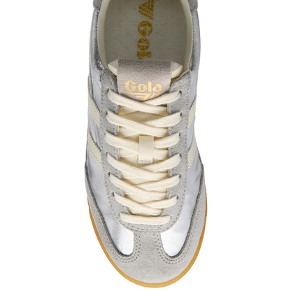 GOLA WOMEN FIREFLY METALLIC SILVER/OFF WHITE