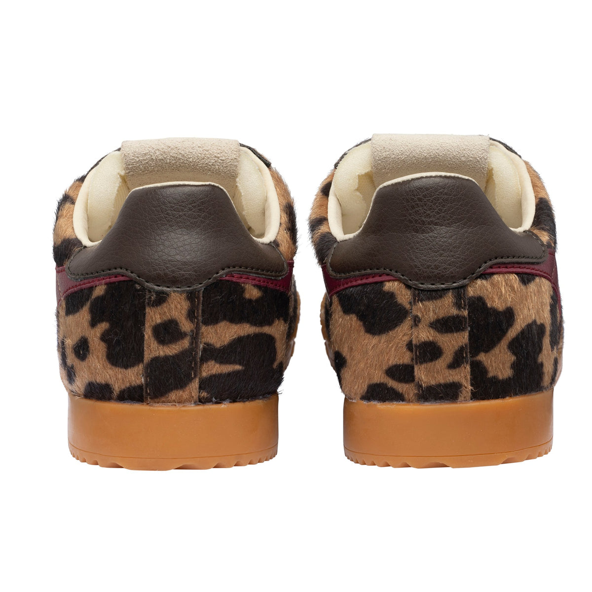 GOLA WOMEN ELAN SAVANNA TRAINER TAN COW/CERISE/MOCHA