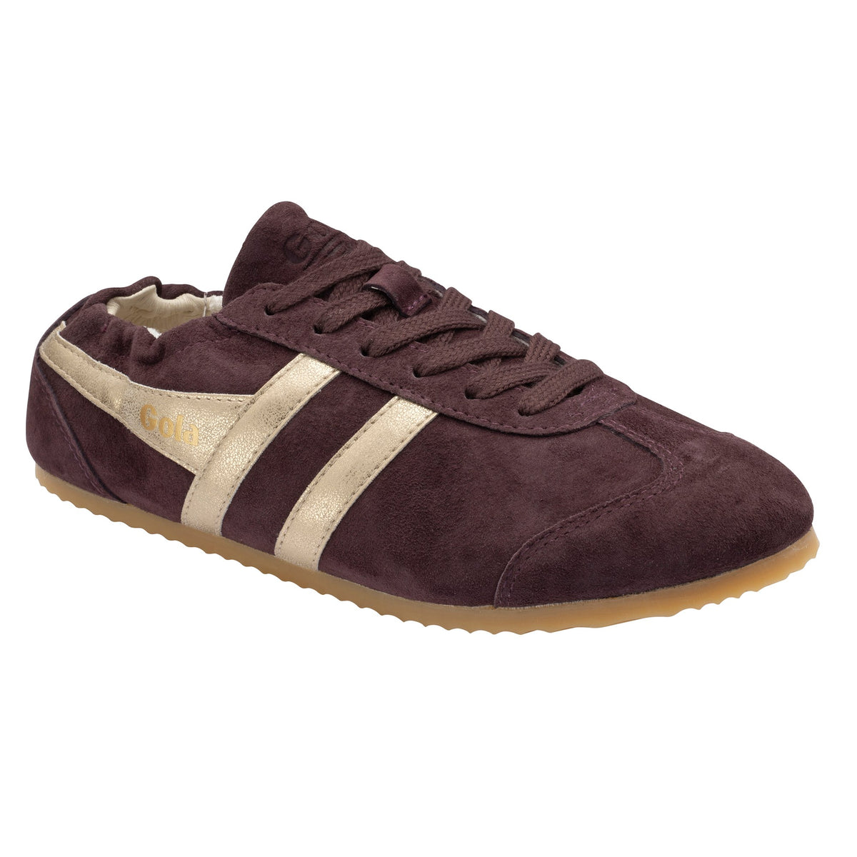 GOLA WOMEN AURORA TRAINER COCOA/GOLD