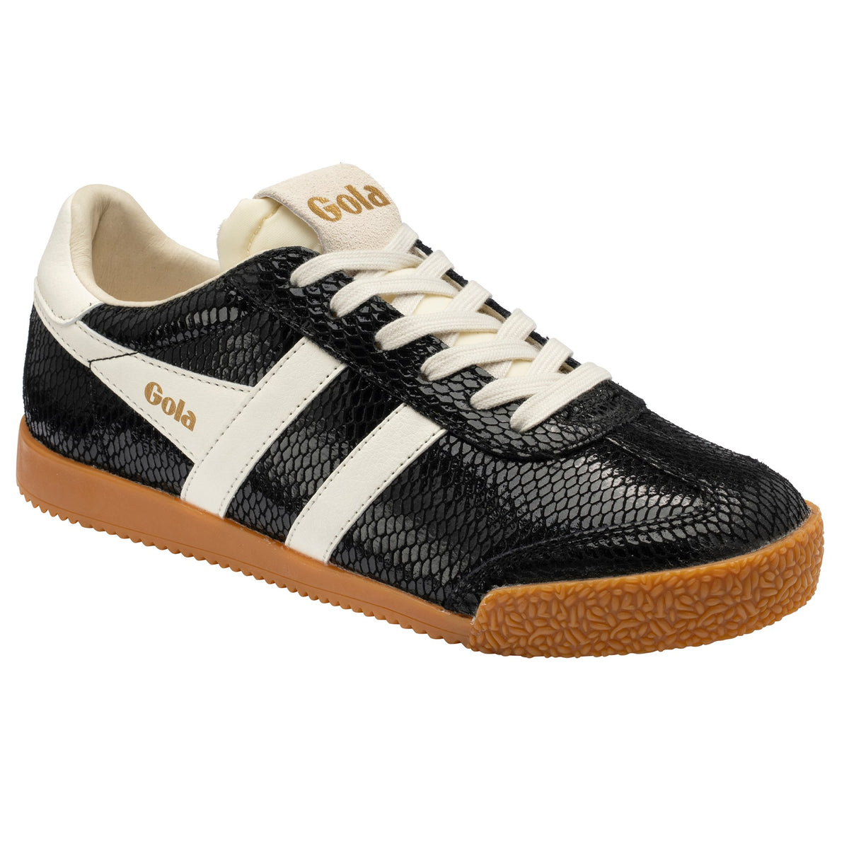 GOLA WOMEN ELAN SERPENT TRAINER BLACK/OFF WHITE