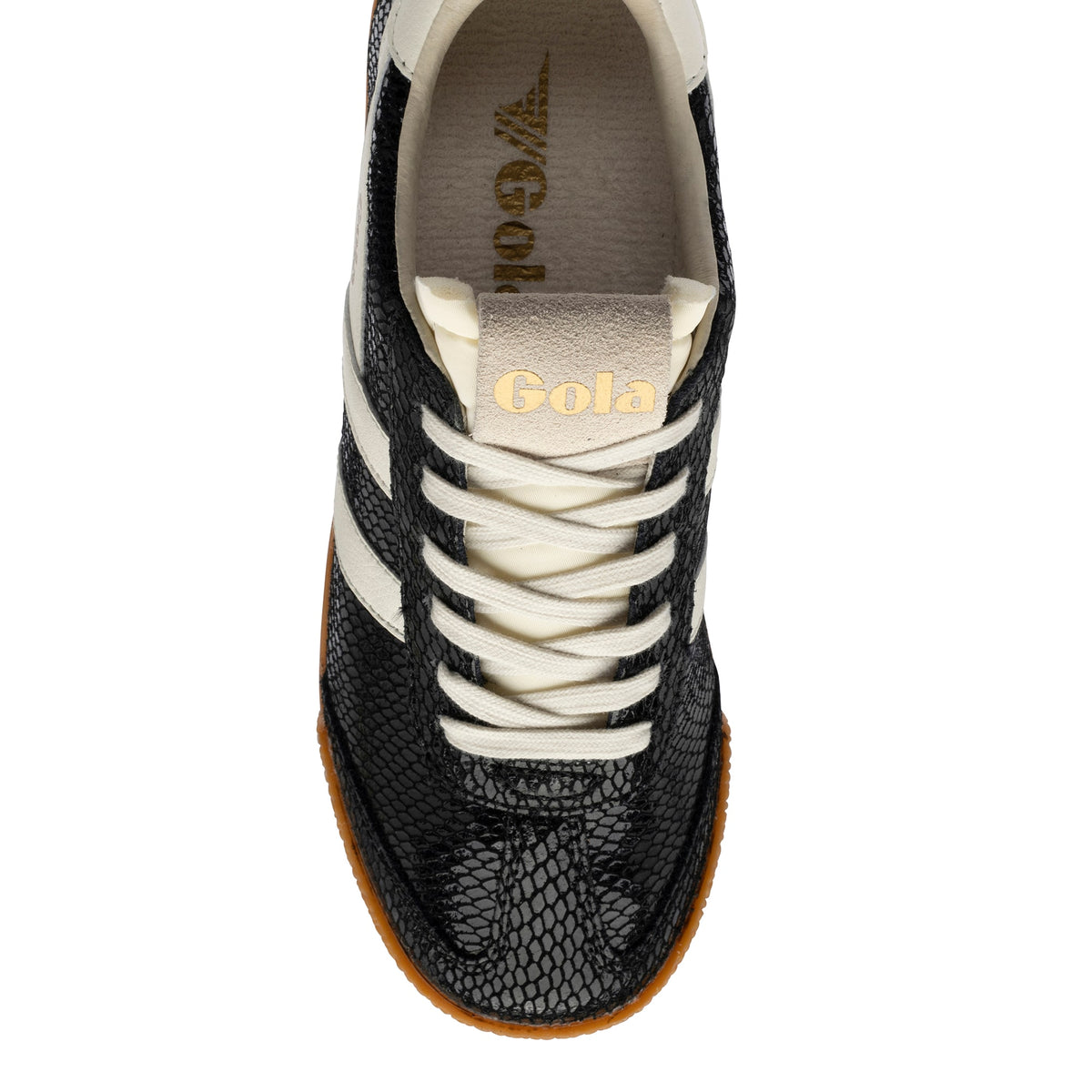 GOLA WOMEN ELAN SERPENT TRAINER BLACK/OFF WHITE