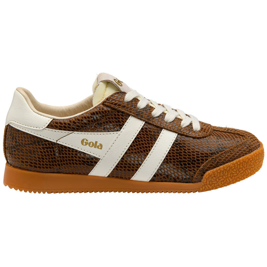GOLA WOMEN ELAN SERPENT TRAINER OTTER/OFF WHITE