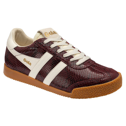 GOLA WOMEN ELAN SERPENT TRAINER WINDSOR WINE/OFF WHITE