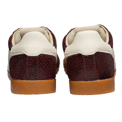 GOLA WOMEN ELAN SERPENT TRAINER WINDSOR WINE/OFF WHITE