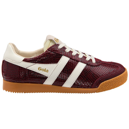 GOLA WOMEN ELAN SERPENT TRAINER WINDSOR WINE/OFF WHITE